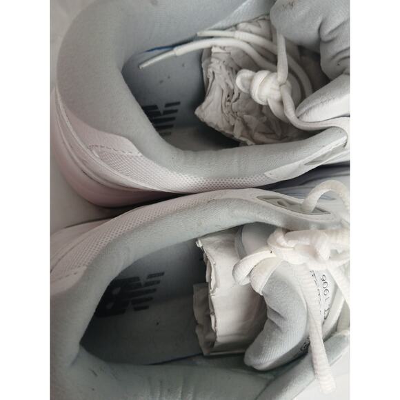 USED New Balance Mens 928 V3 Lace-up Walking Shoe,White-Size 7.5M/9W main image 5